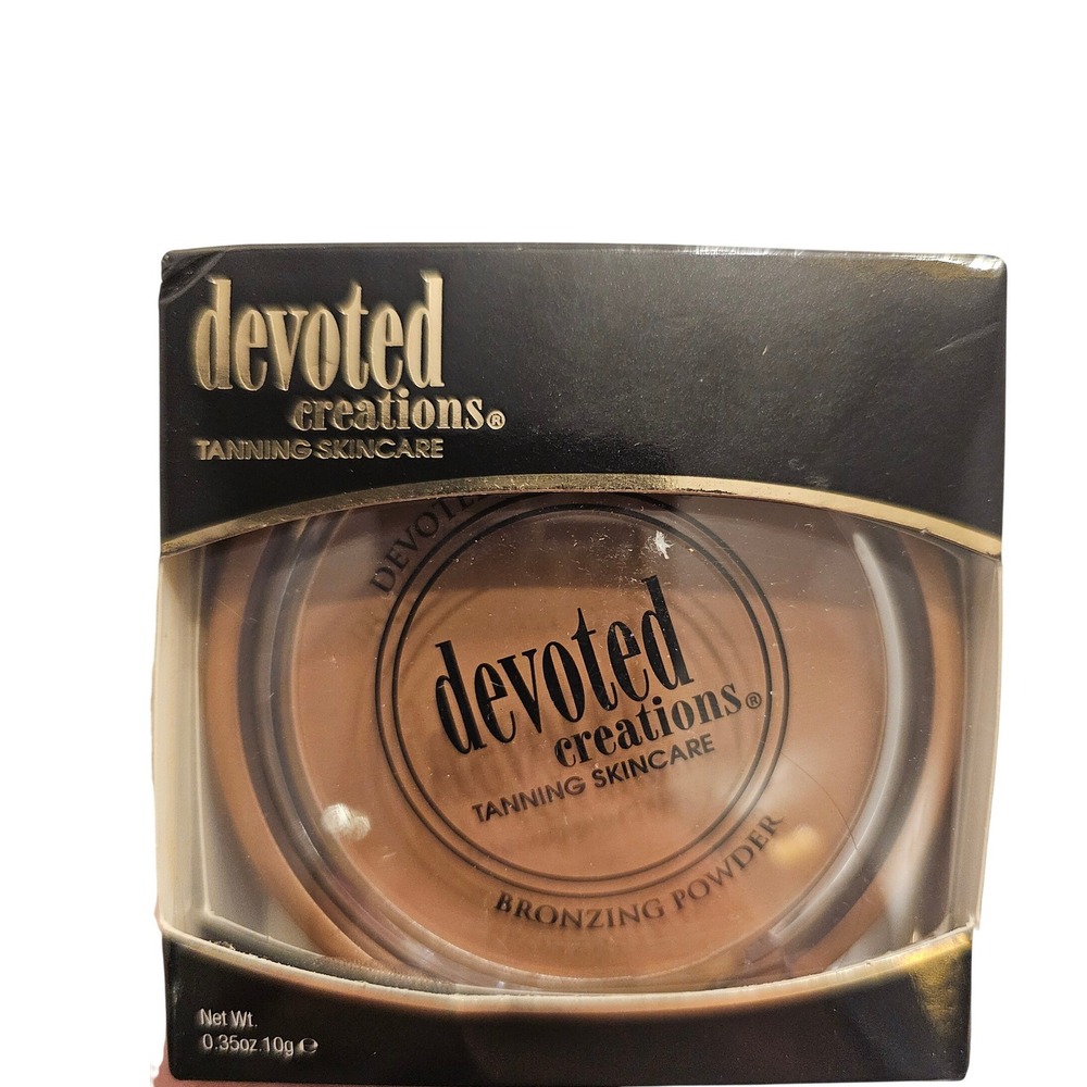 Devoted Creations Bronzing Powder Matte Finish Mineral Tanning Skincare 0.35oz